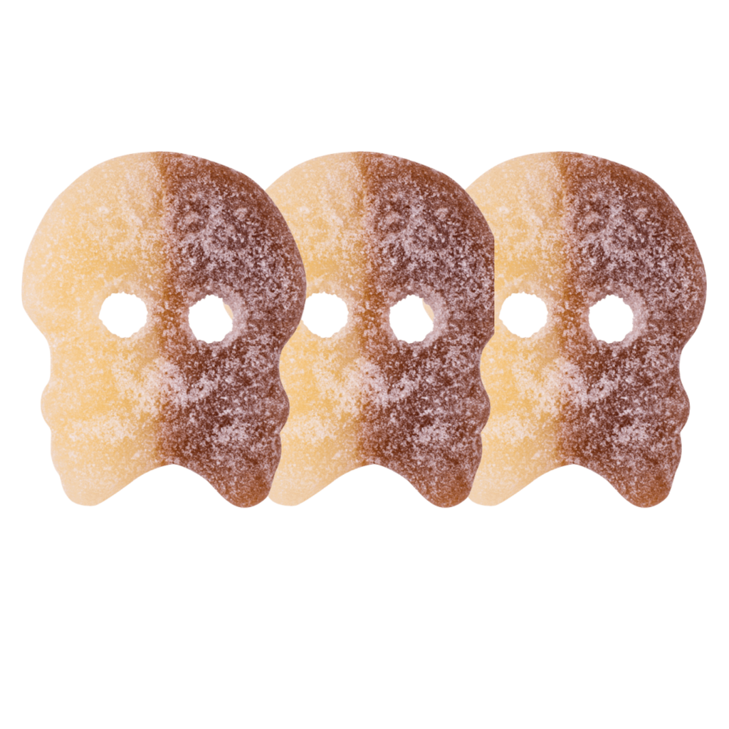 BUBS Cool Cola Skull candy with cola flavor in skull shape