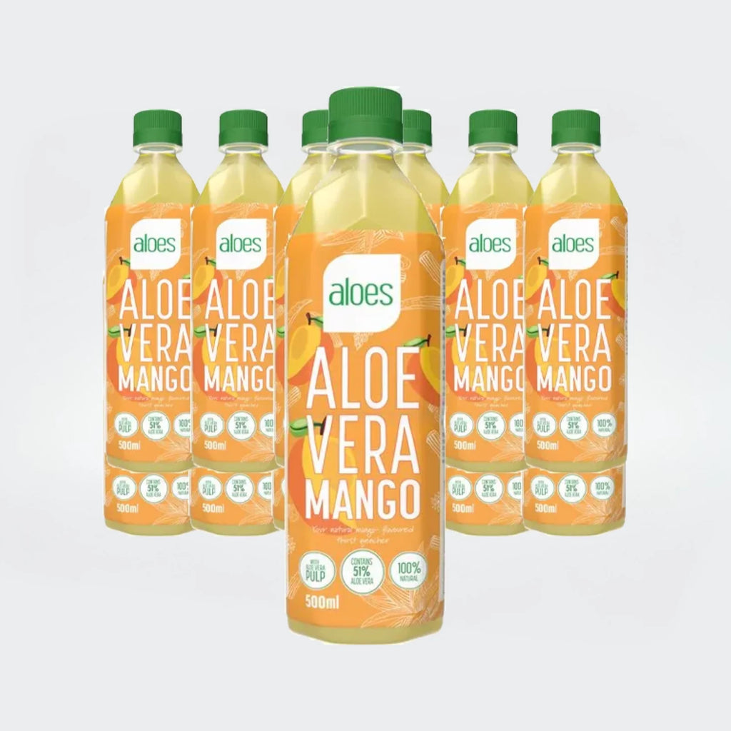 12x ALOES Aloe Vera - Mango 500 ml