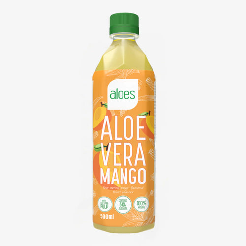 12x ALOES Aloe Vera - Mango 500 ml