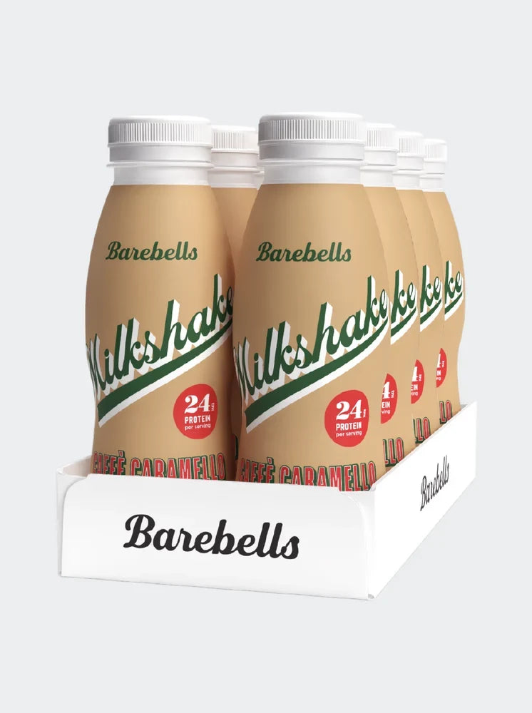 8x Barebells Milkshake Caffè Caramello 330 ml
