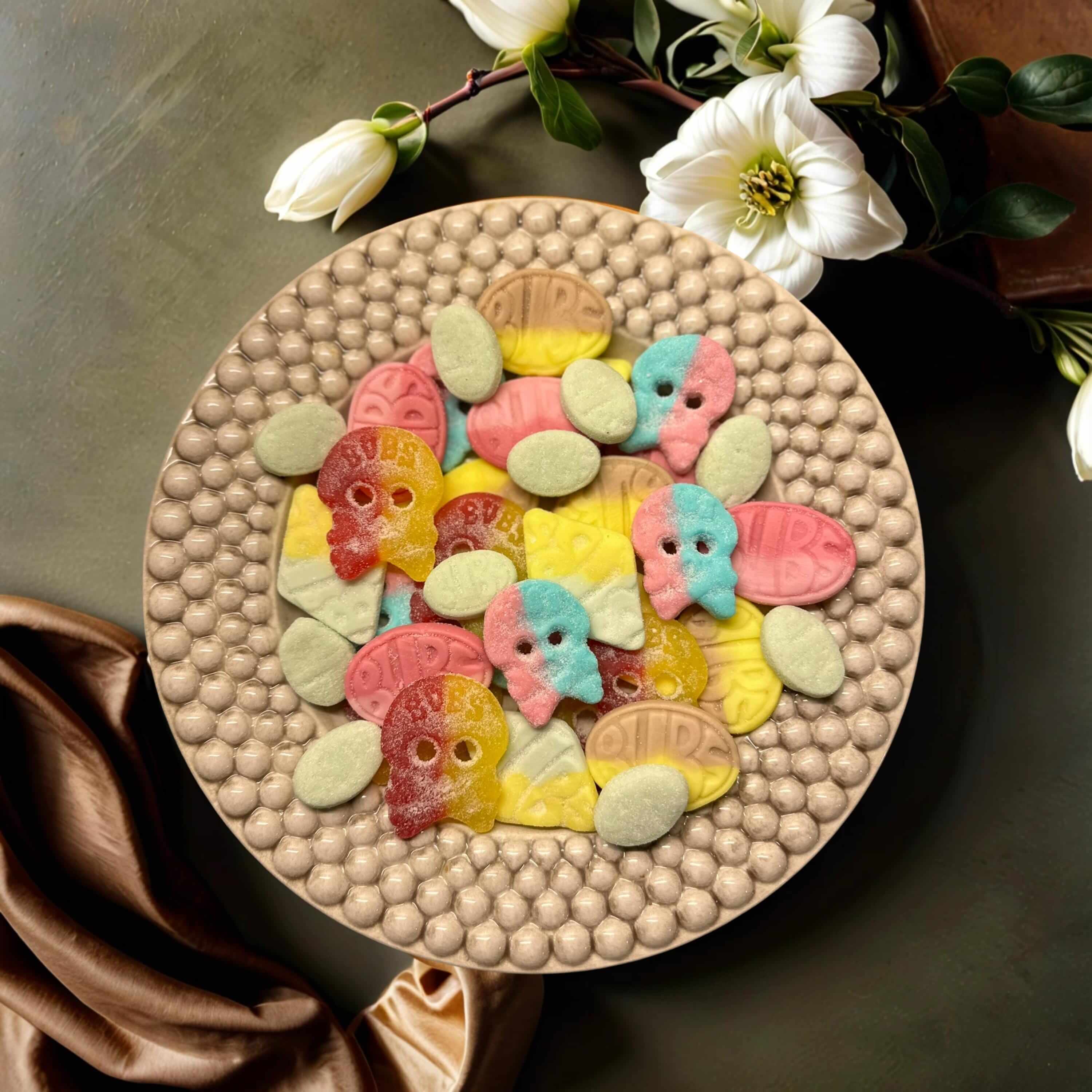 Bubs Swedish candy mix with assorted gelatin-free and vegan gummies