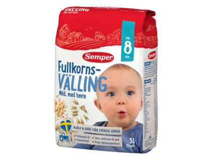 Semper Välling – Swedish Baby Oat Gruel (6mo-6y, 725g)