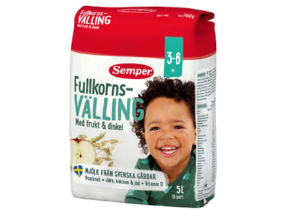 Semper Välling – Swedish Baby Oat Gruel (6mo-6y, 725g)