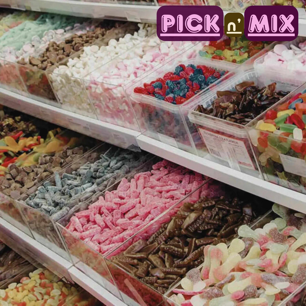 Swedish lösgodis candy mix, a pick & mix assortment by the pound.

