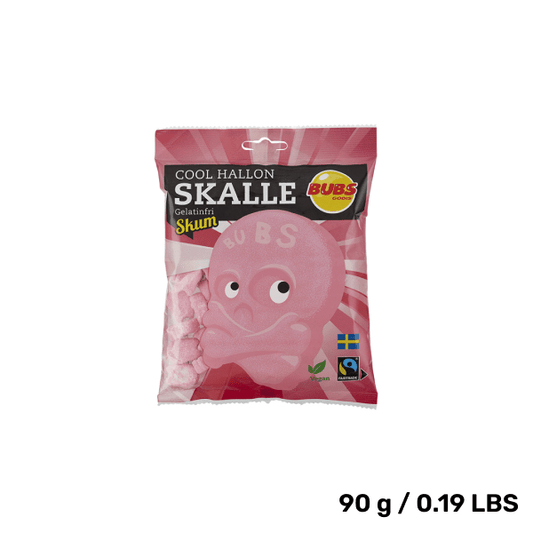 BUBS Raspberry Candy – Pure Fruity Swedish Chews (90g)