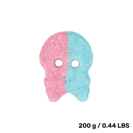 BUBS Dizzy Skull Candy – Vibrant Bubble Gum Flavor (200g-2.6kg)