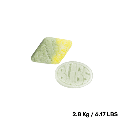 BUBS Pear & Tutti Frutti Mix – Cool Fruity & Sour Foam Candy