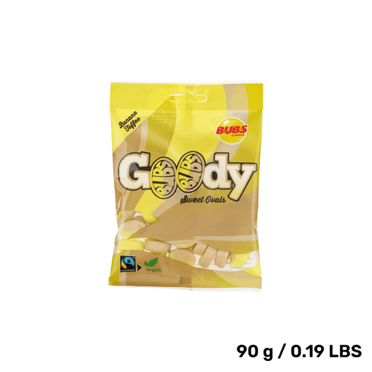 Banana Caramel Swedish Candy – Vegan & Fairtrade (90g)