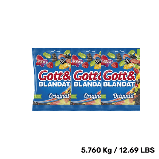 Malaco Gott & Blandat – Original Swedish Candy Mix (160g)
