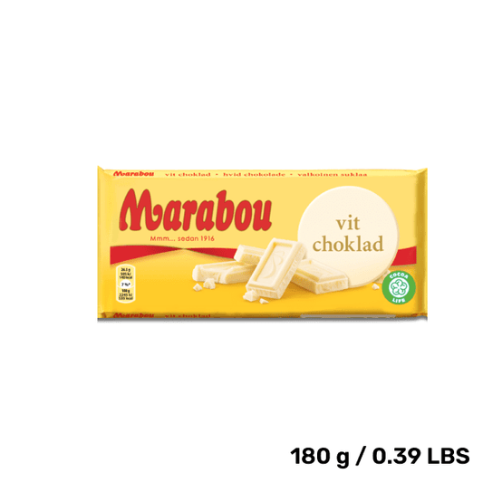 White Chocolate Bar – Creamy Swedish Chocolate (180g)