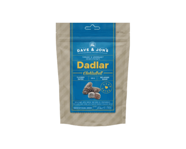 ScandyBites chocolate balls dates, a sweet Swedish snack.


