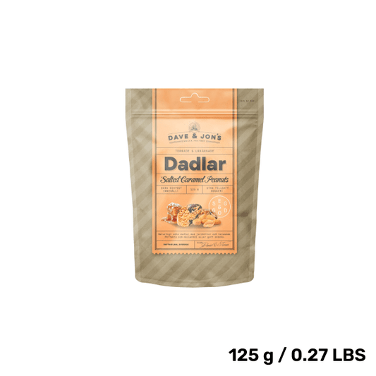 Dave & Jon's Salted Caramel Peanut Dates – Sweet & Savory Snack (125g)