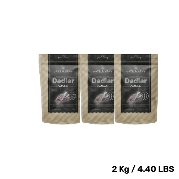 ScandyBites Swedish candy, sweet and salty salted licorice dates.

