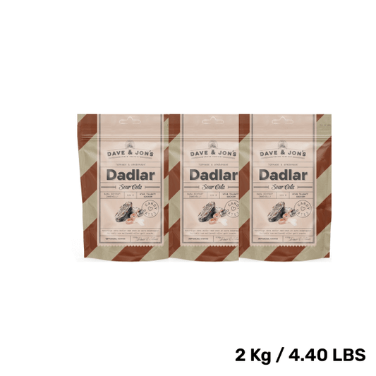 Dave & Jon's Sour Cola Dates – Sweet & Tangy Swedish Snack (125g)
